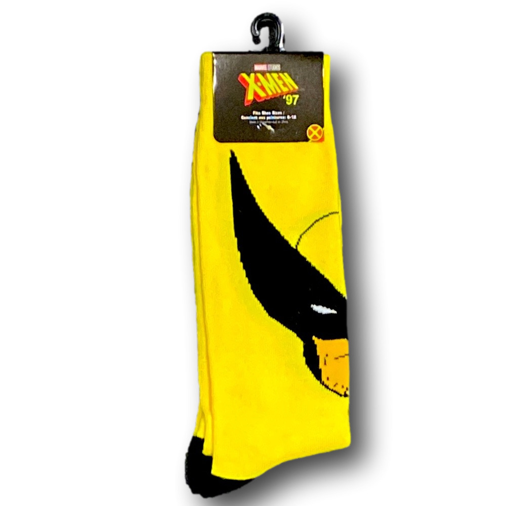 3/$20 Marvel X-Men Wolverine Funny Novelty Crew Socks - NWT